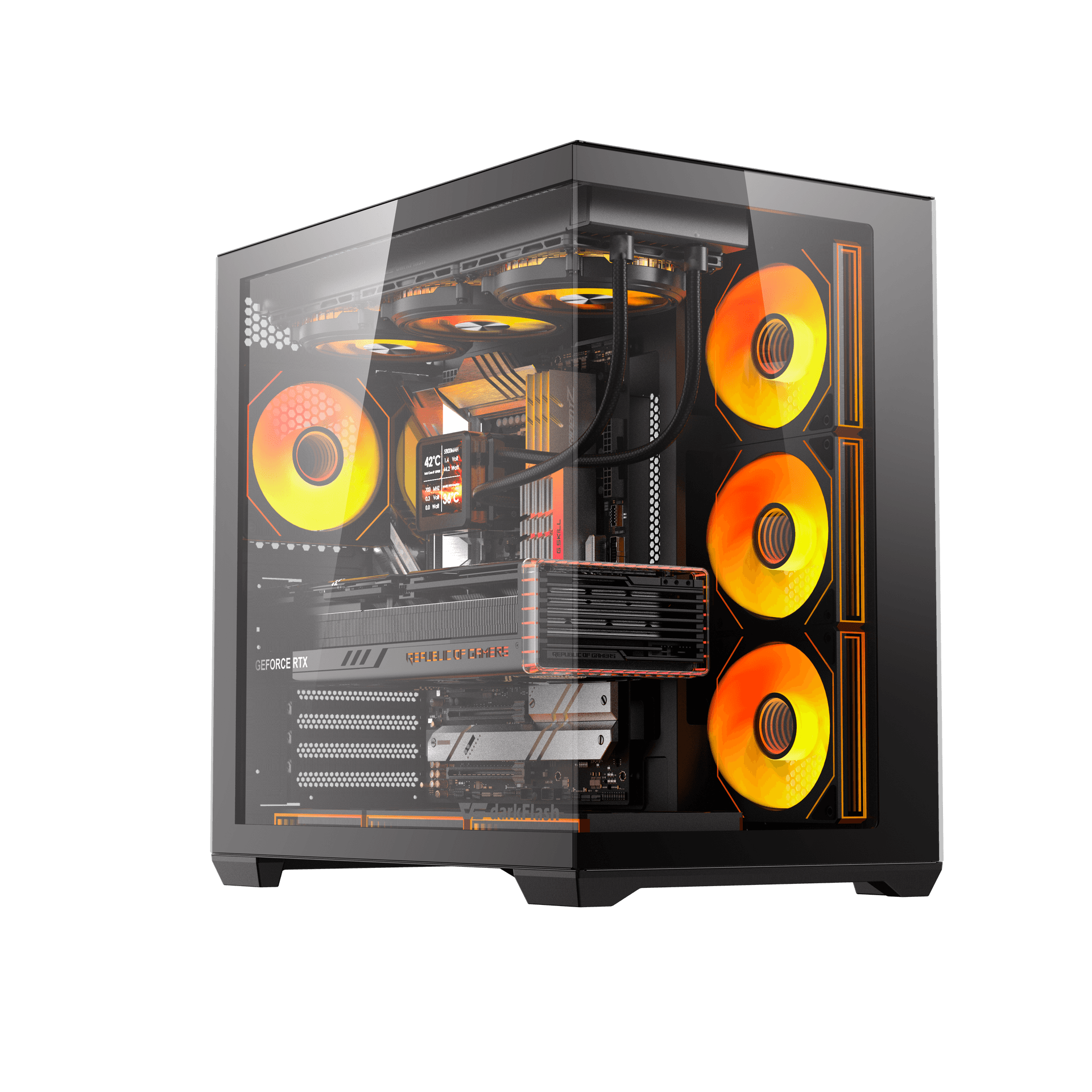 SUMMER SERIES 18 / Ryzen 7 5800X3D / 16GB DDR4 / 512GB / RTX 5060 8GB / Case Darkflash C280 - Zezë
