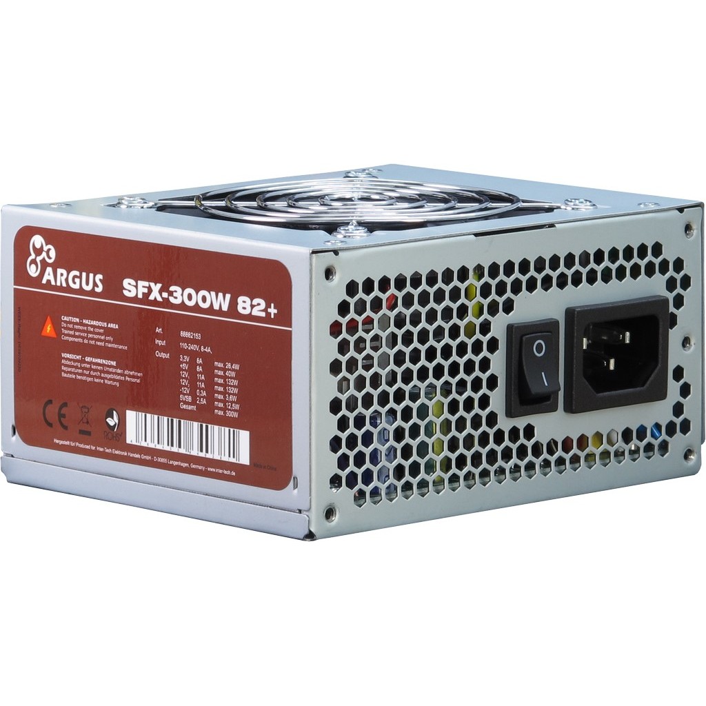 Furnizues Energjie PSU SFX 300W Inter-Tech Argus SFX-300W 82+