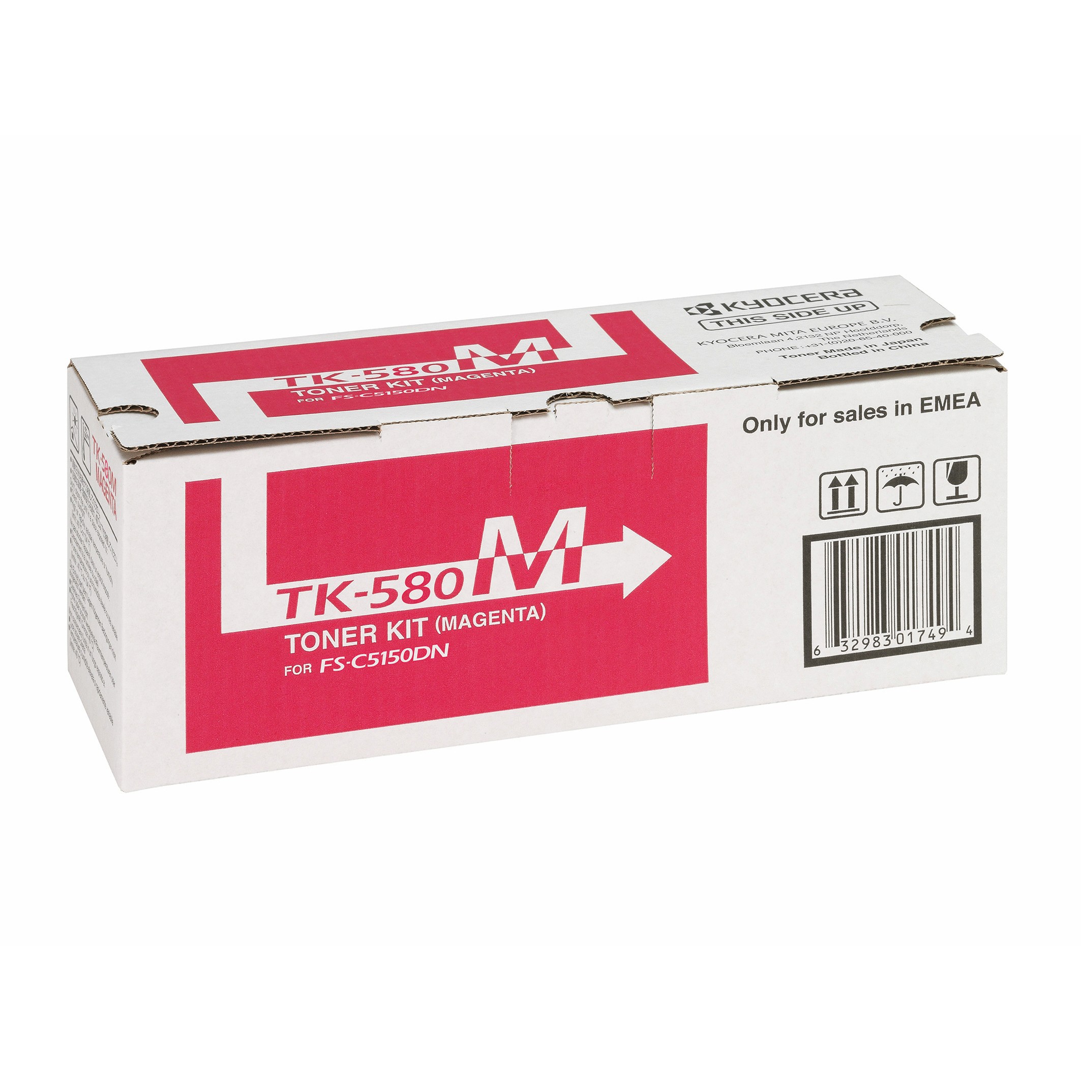 Toner Kyocera TK-580M Cartridge Original /Up to 2,800 Pages (ISO/IEC 19798 Compliant) - Rozë - Figura 2