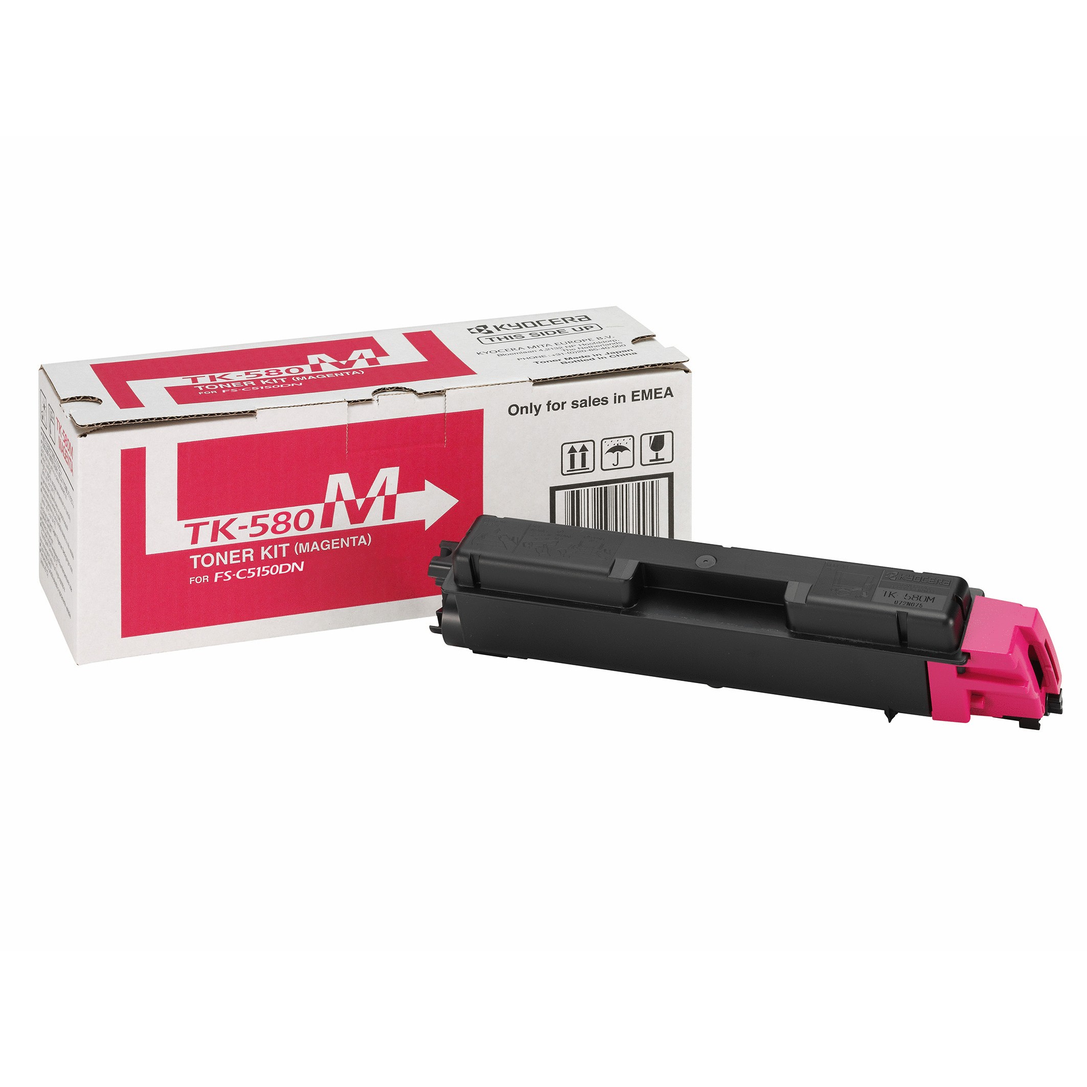 Toner Kyocera TK-580M Cartridge Original /Up to 2,800 Pages (ISO/IEC 19798 Compliant) - Rozë - Figura 3