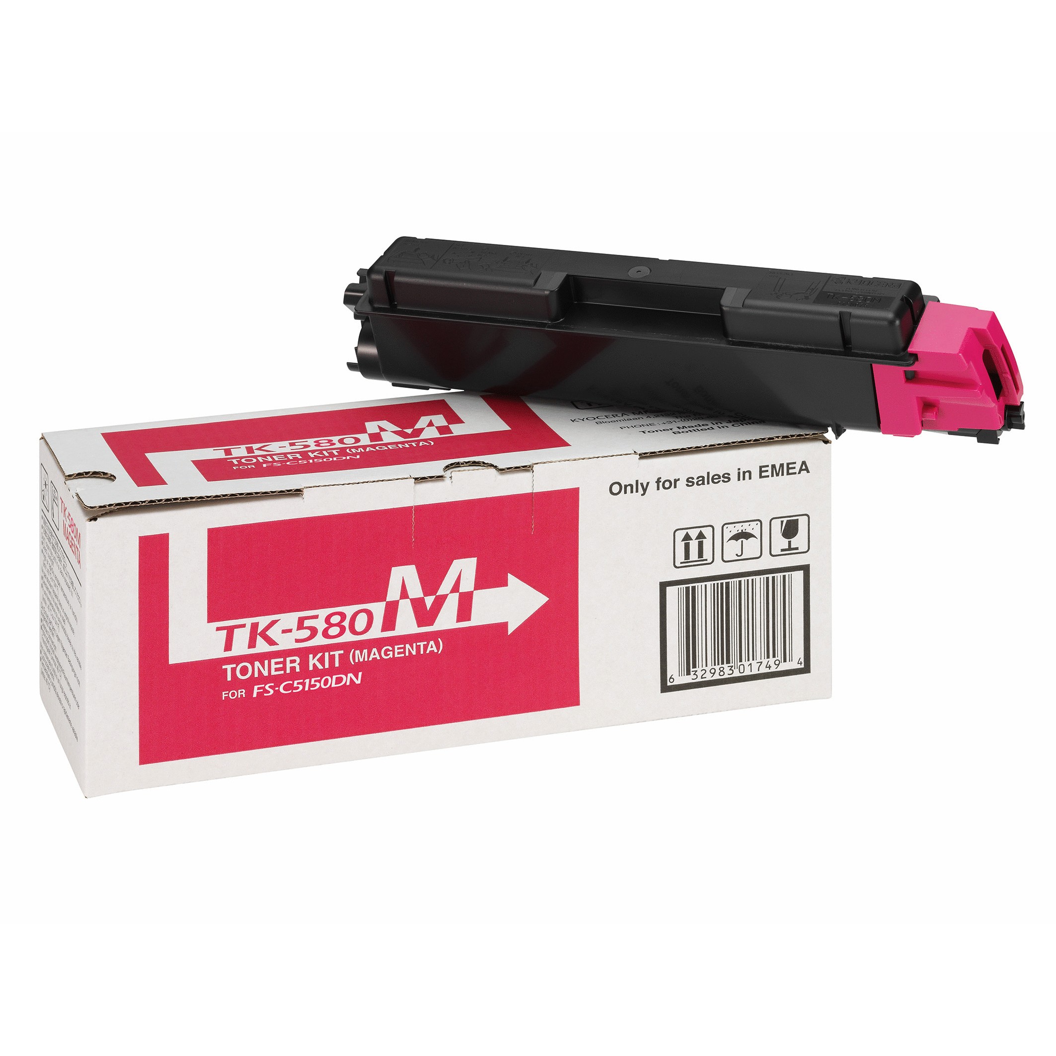Toner Kyocera TK-580M Cartridge Original /Up to 2,800 Pages (ISO/IEC 19798 Compliant) - Rozë - Figura 4