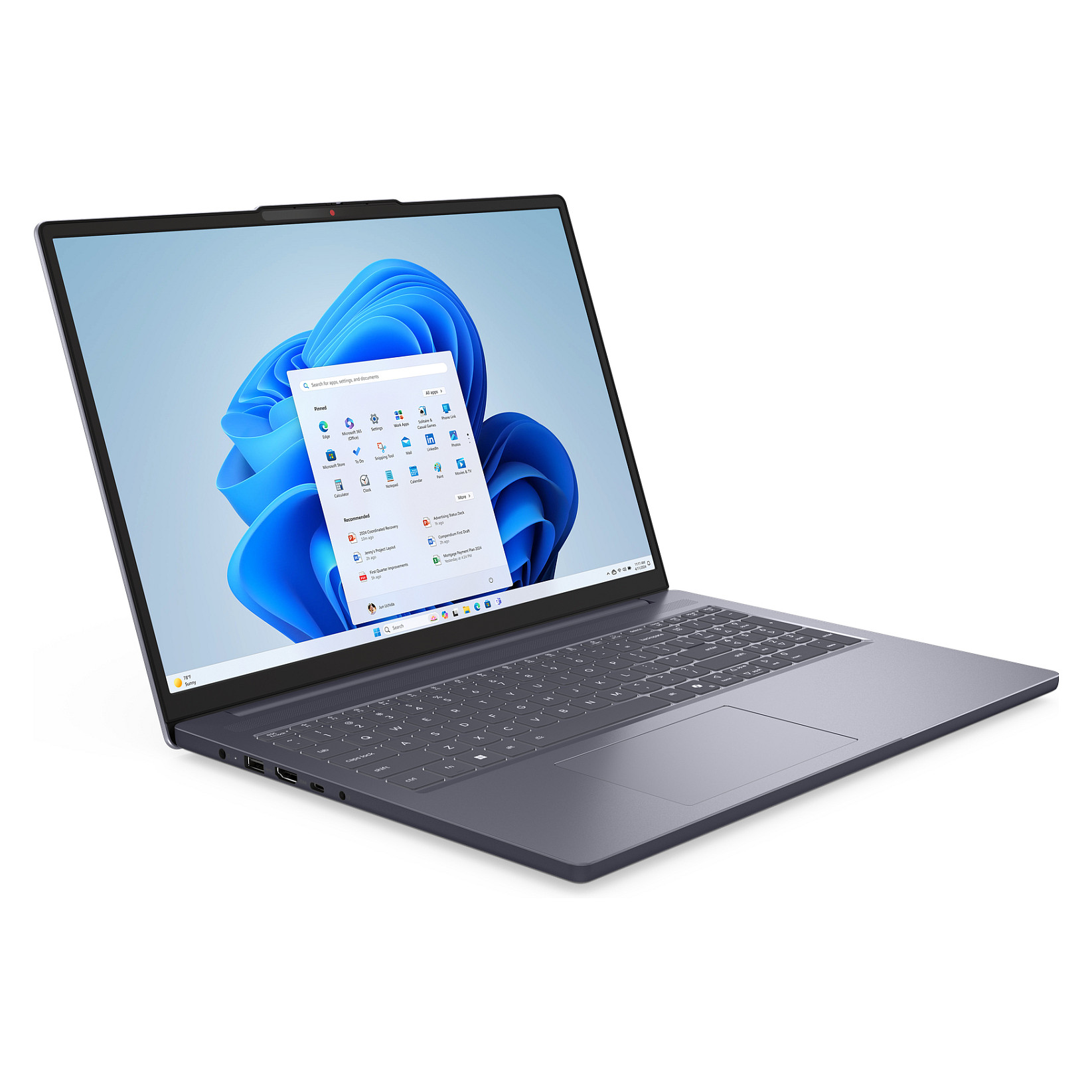 Laptop Lenovo IdeaPad Slim 3 16IRH10 / i5-13420H / 16GB DDR5 / 1TB / 16" WUXGA IPS AG 60Hz / Intel UHD Graphics / DE - Gri