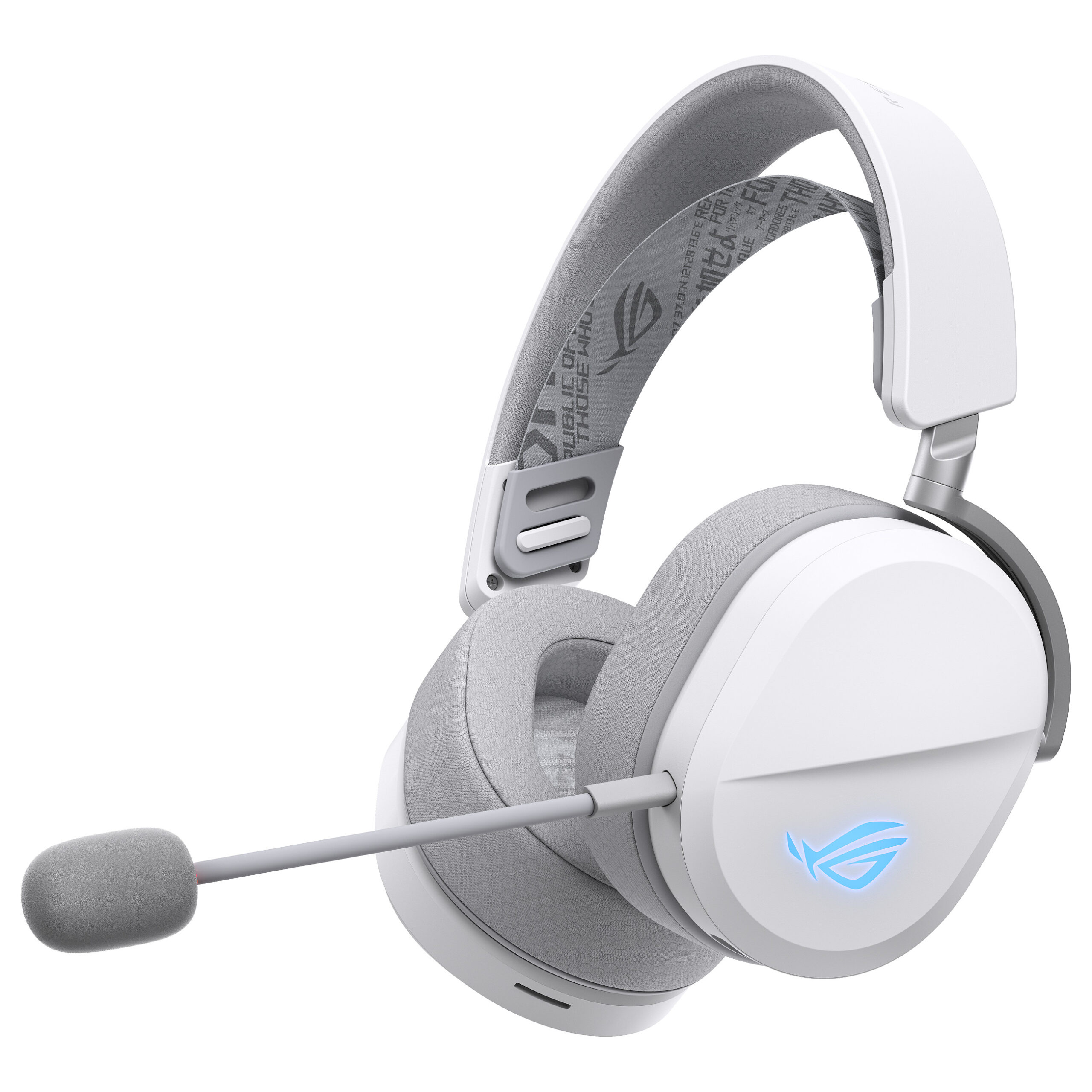 Kufje Gaming ASUS ROG Pelta Wired & Wireless - Bardhë - Figura 4