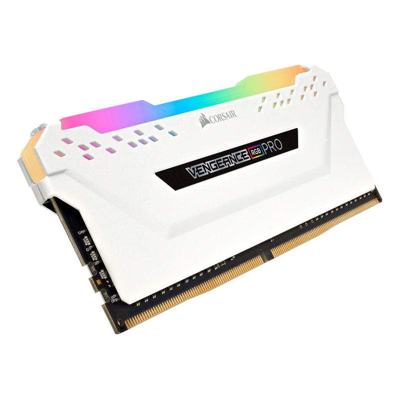 RAM Memorie DDR4 CORSAIR VENGEANCE RGB / 32GB KIT (2 x 16GB) / PC 2666 CL16 - Bardhë - Figura 2