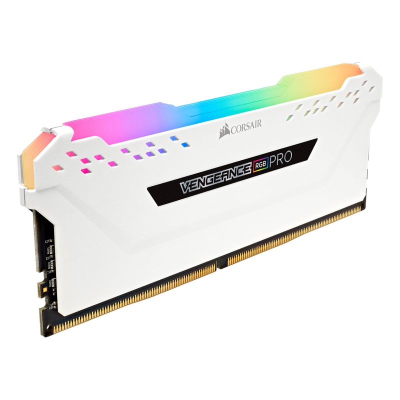 RAM Memorie DDR4 CORSAIR VENGEANCE RGB / 32GB KIT (2 x 16GB) / PC 2666 CL16 - Bardhë - Figura 3
