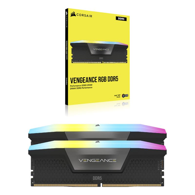 RAM Memorie DDR5 Corsair VENGEANCE / 48GB / PC7000 / CL40 / (2×24GB) / RGB - Zezë - Figura 5