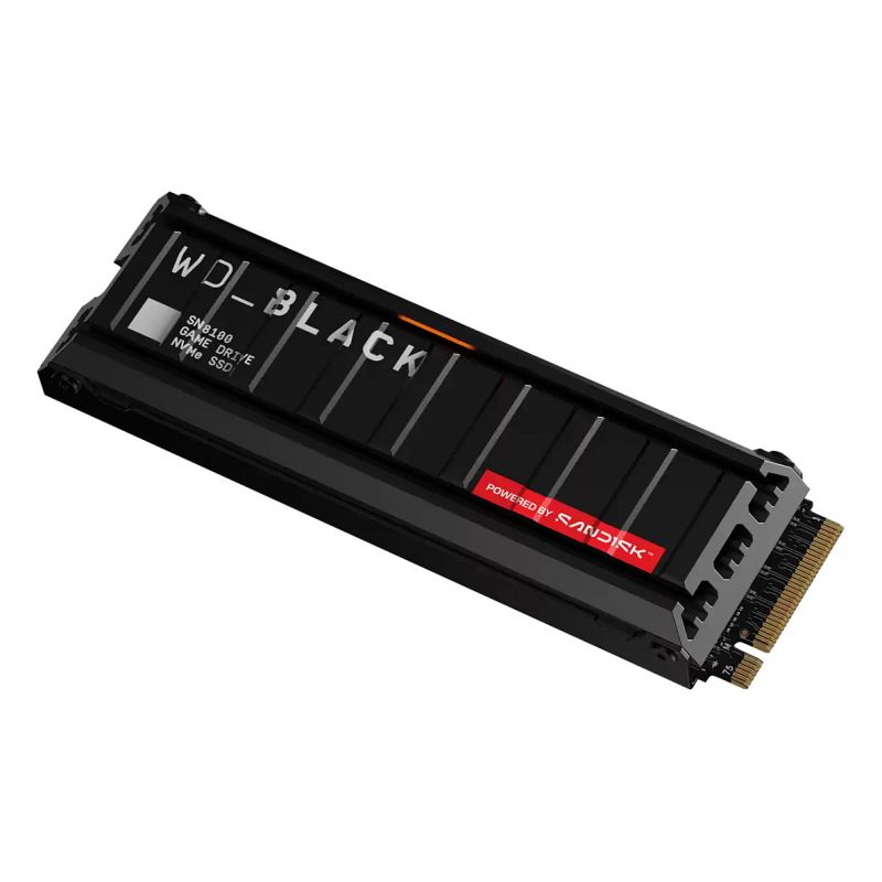 SSD e Brendshme Western Digital M.2 / 8TB / WD Black SN8100 / NVMe / With Heatsink - Figura 2