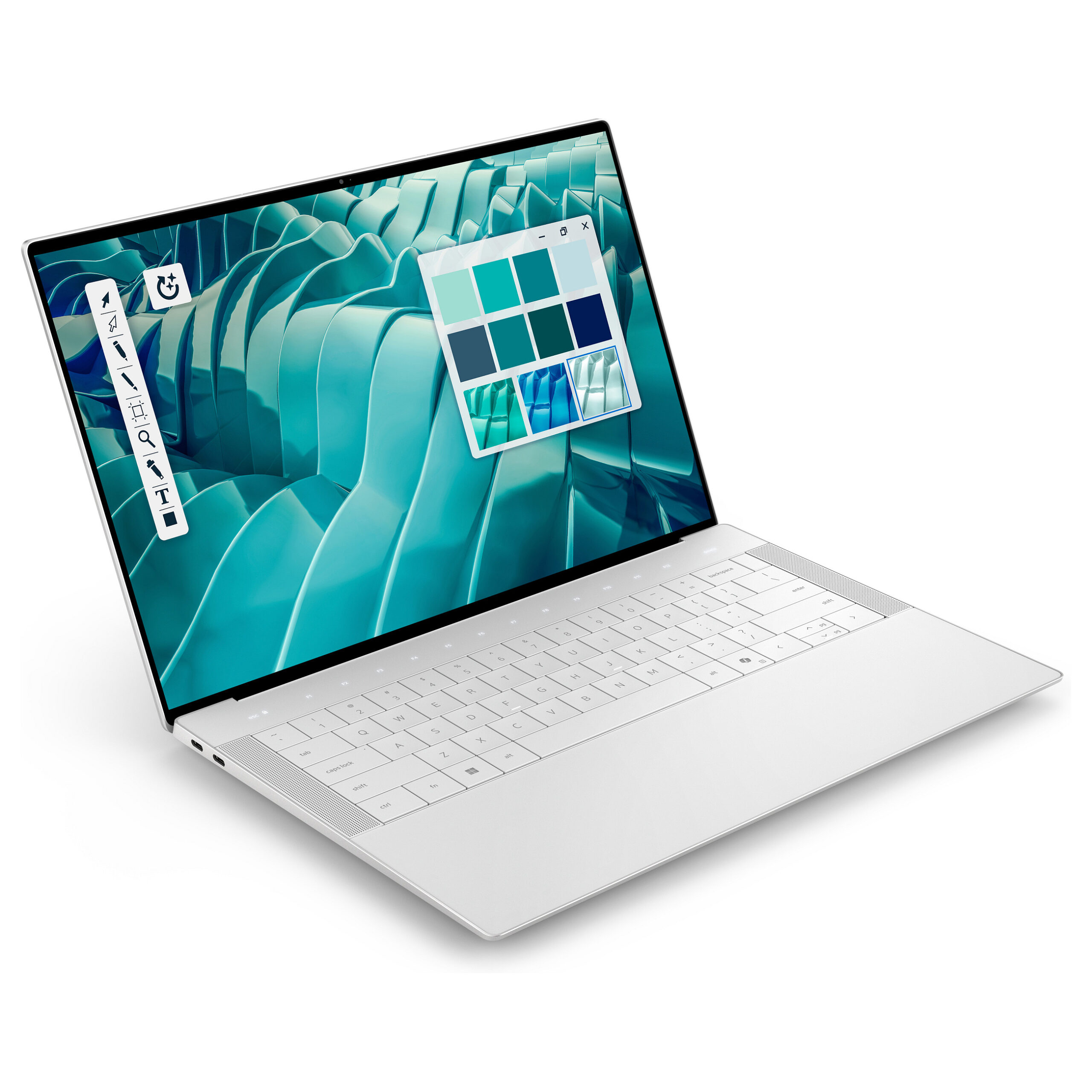 Laptop Dell 14 PREMIUM DA14250 / Ultra 7-255H / 32GB LPDDR5x / 1TB / 14.5" WQXGA+ AMOLED Touch 120Hz / RTX 4050 6GB / DE - Argjend - Figura 2
