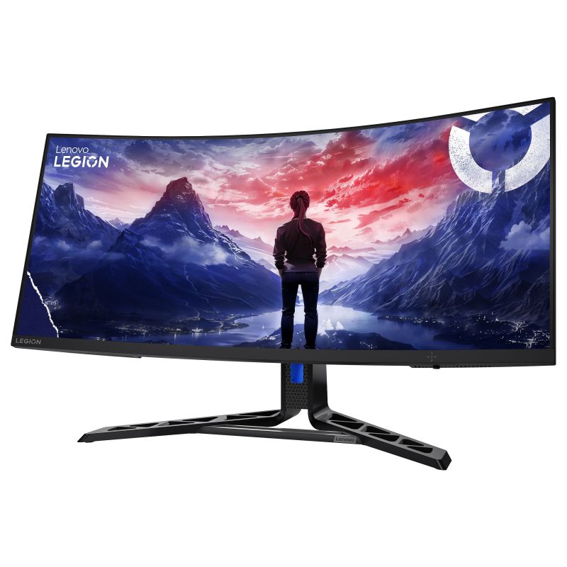 Monitor Gaming Lenovo R34w-30 / 34"/ Wide Quad HD VA / LCD / Curved / 180Hz / 2ms / HDMI + DisplayPort - Zezë - Figura 2