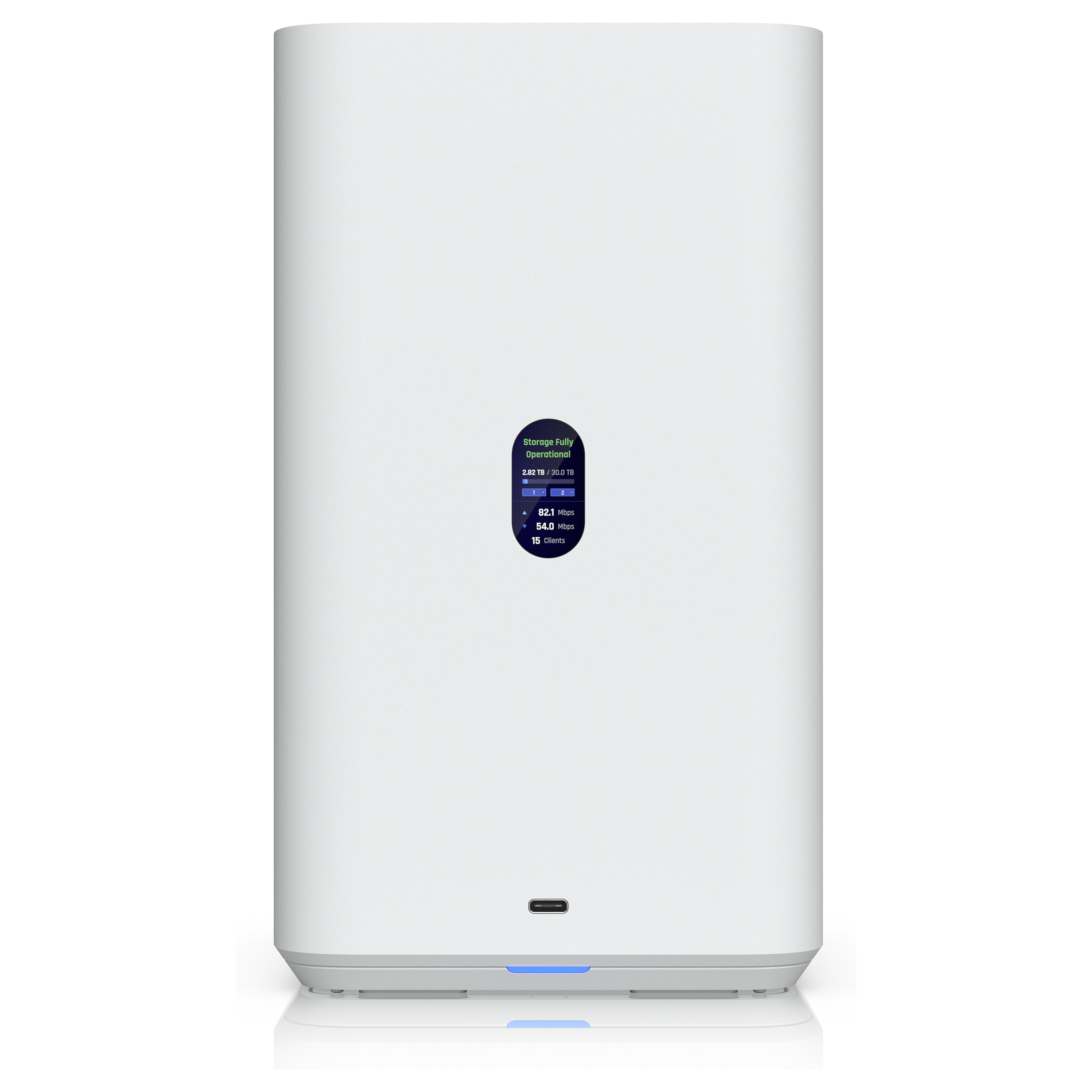 Server NAS Ubiquiti UNAS-2-W / 2-Bay - Bardhë
