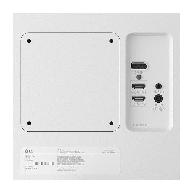 Montor LG 27US500-W / 27"/ 4K Ultra HD IPS / LCD / 60Hz / 5ms / HDMI + DisplayPort - Bardhë - Figura 4