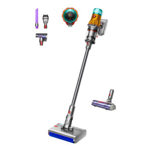 Fshesë me vakum pa kabllo Dyson V12s Detect Slim Submarine - Nickel / Yellow