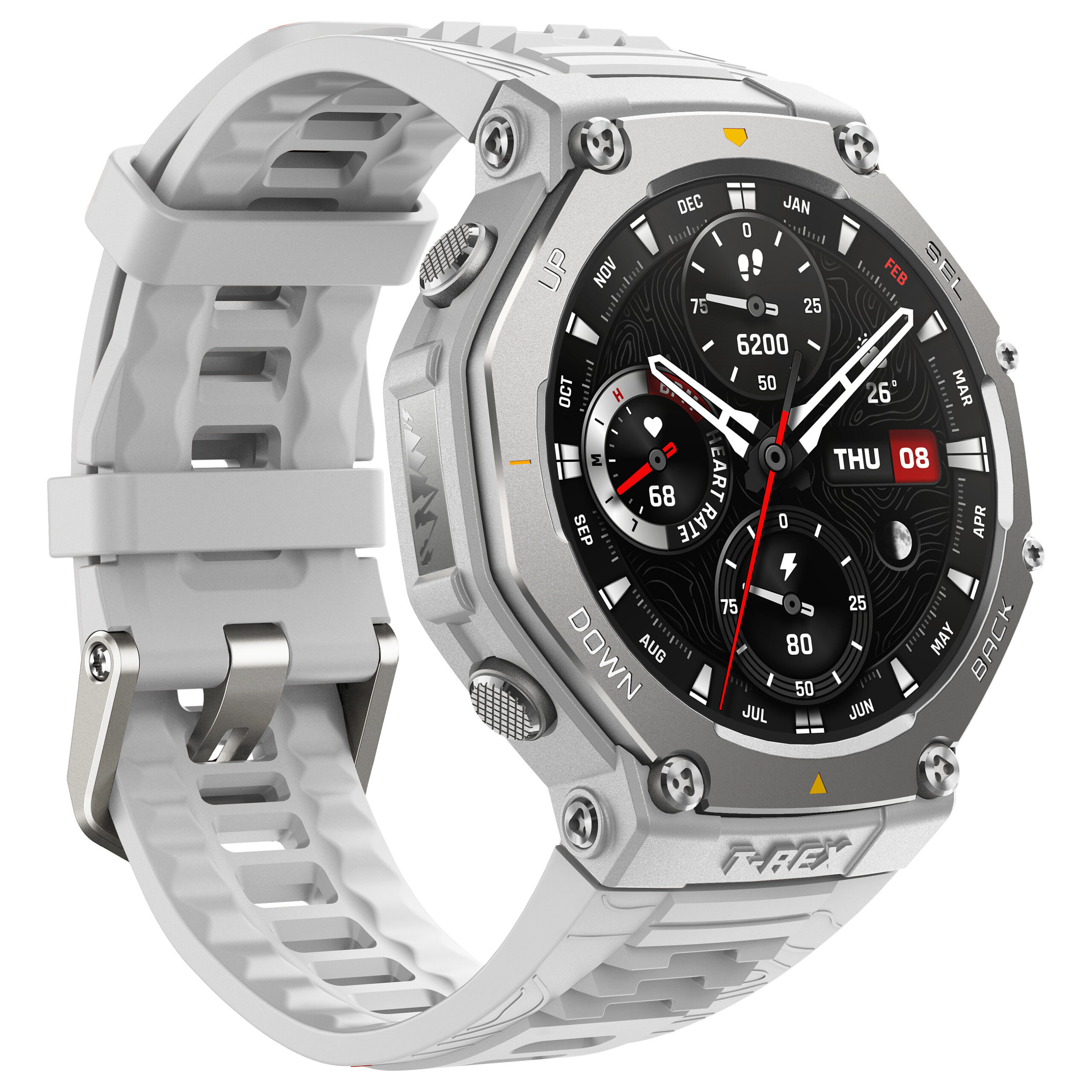 Orë e mençur Amazfit T-Rex 3 HYROX-Modus / 48.5mm - Gri - Figura 3