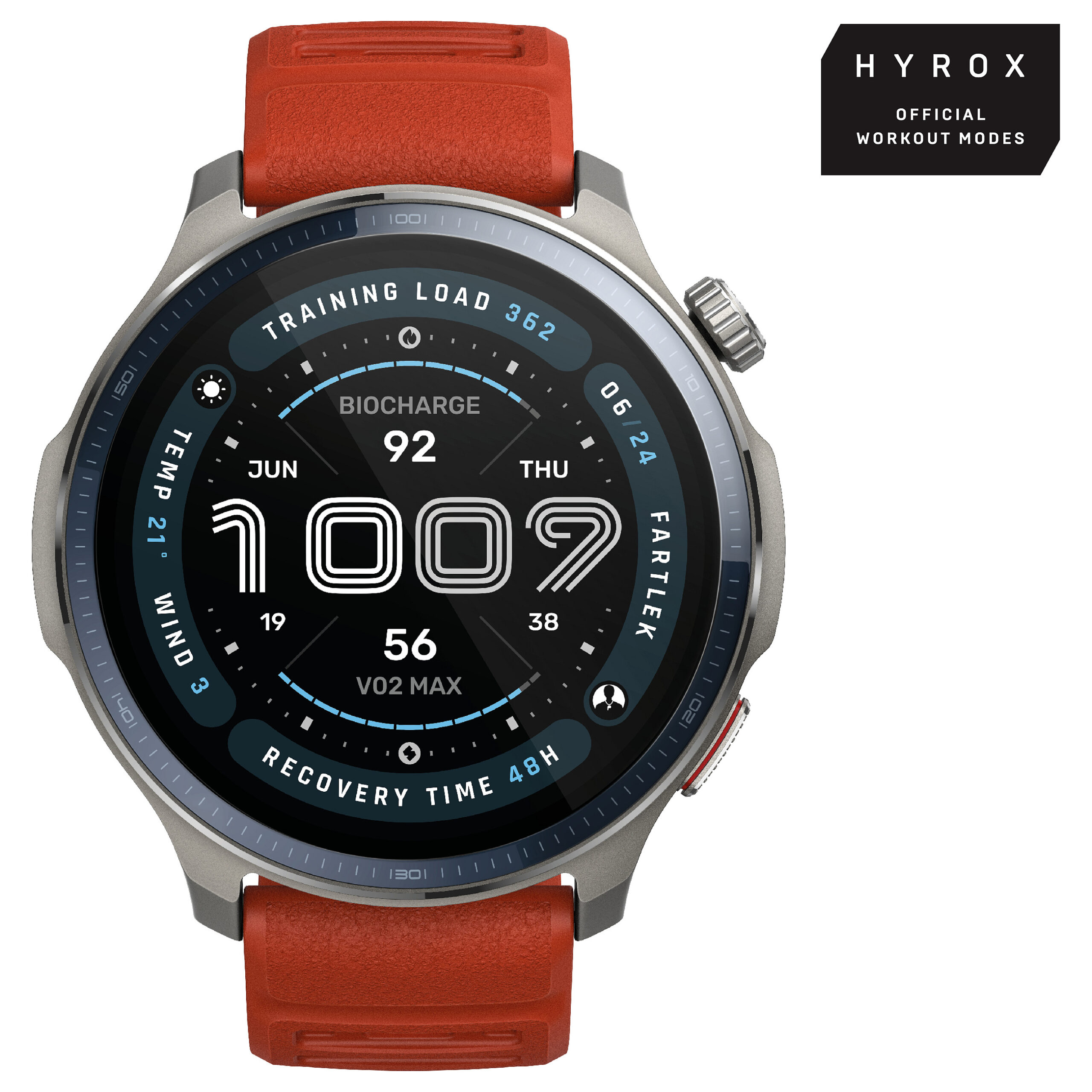 Orë e mençur Amazfit Balance 2 / 48mm / HYROX Mode - Zezë - Figura 2