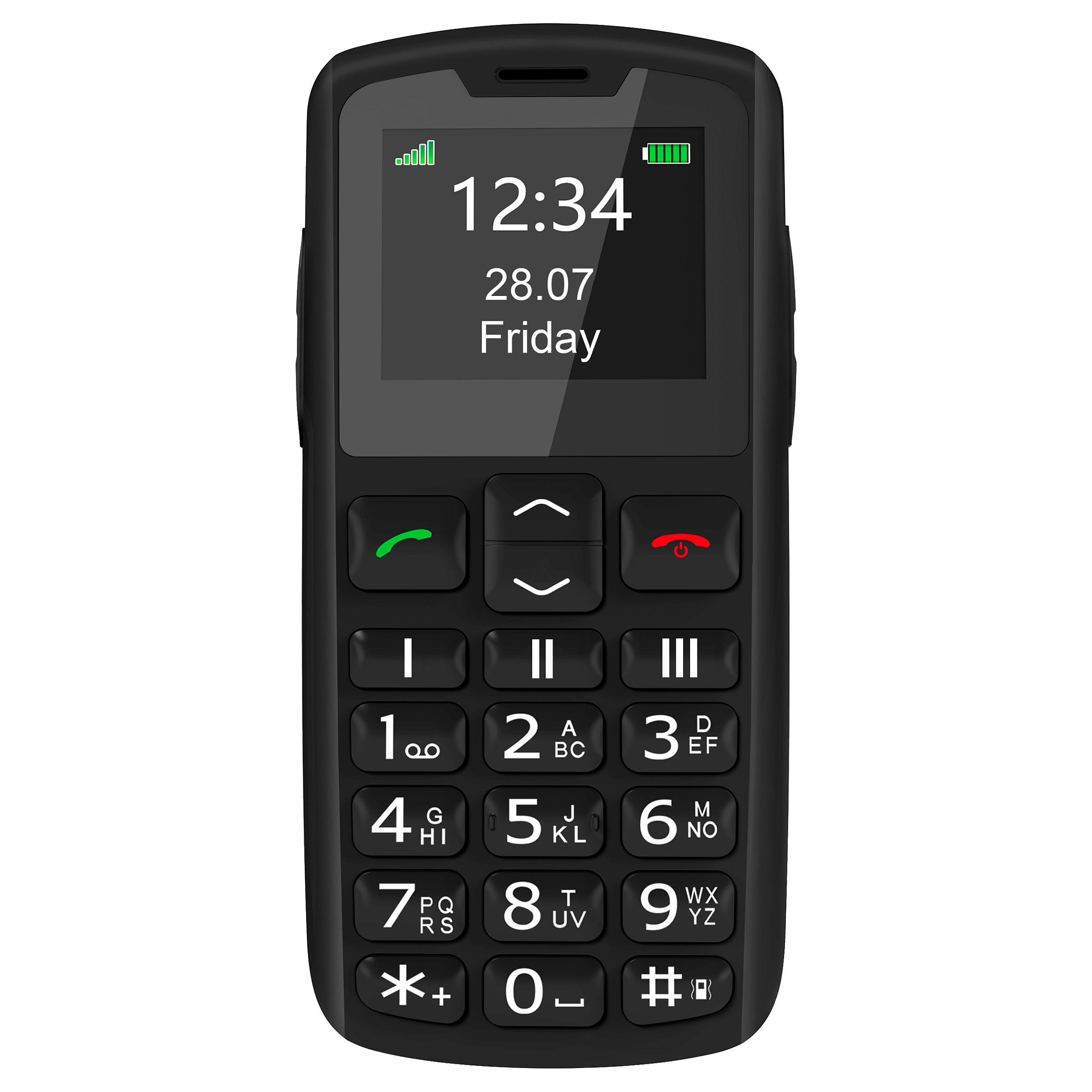 Telefon i thjeshtë Bea-fon SL230 / 2026 – Zezë