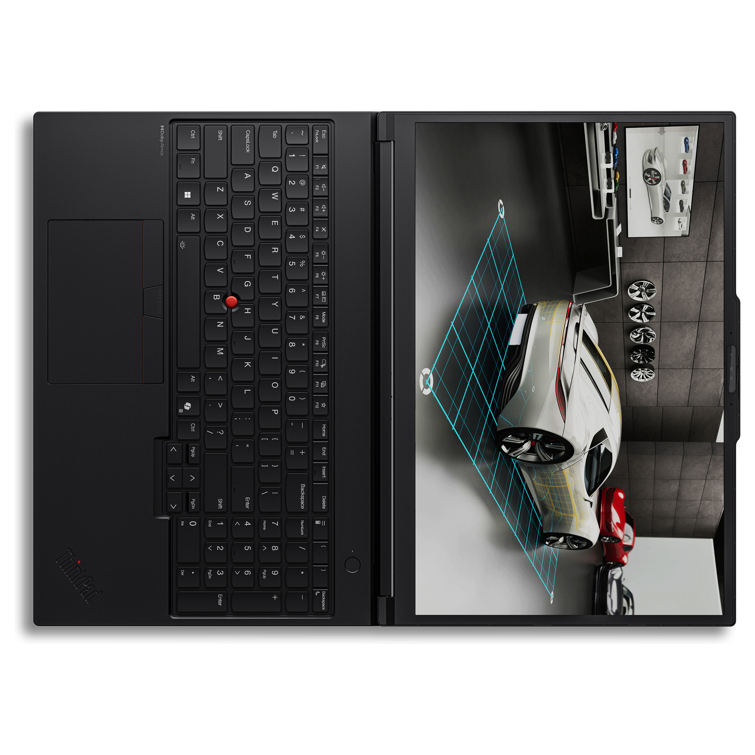Laptop Gaming Lenovo ThinkPad T16g G3 / Ultra 9 275HX / 64GB DDR5 / 1TB / 16" WUXGA IPS AG 60Hz / RTX 5080 16GB / DE - Zezë - Figura 4