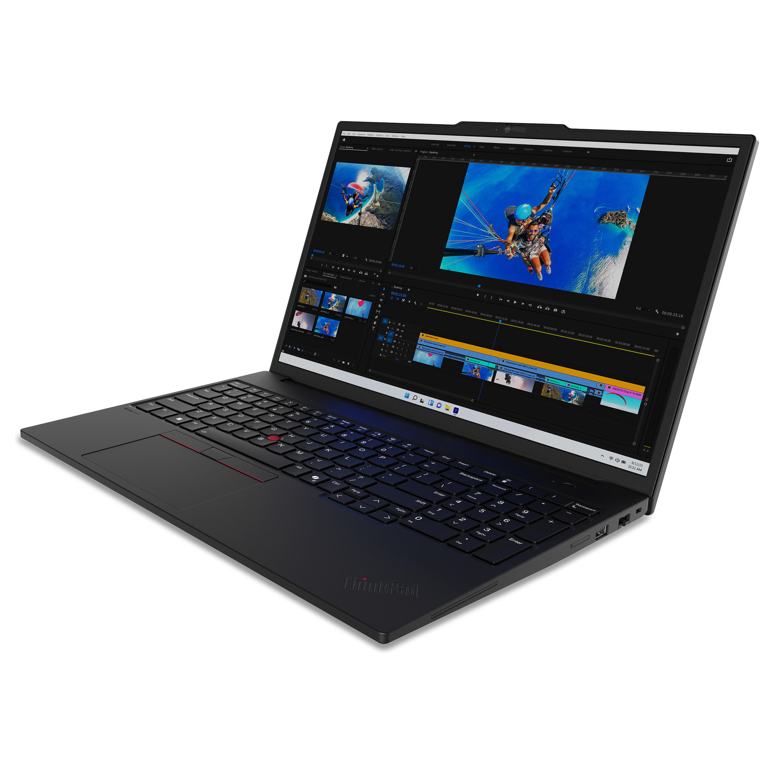 Laptop Lenovo ThinkPad P16S G3 / Ultra 7-155H / 32GB DDR5 / 1TB / 16" WUXGA IPS 60Hz / RTX 500 Ada 4GB / DE - Zezë - Figura 5