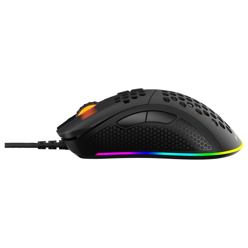 Maus Gaming Deltaco DM210 RGB - Zezë - Figura 2