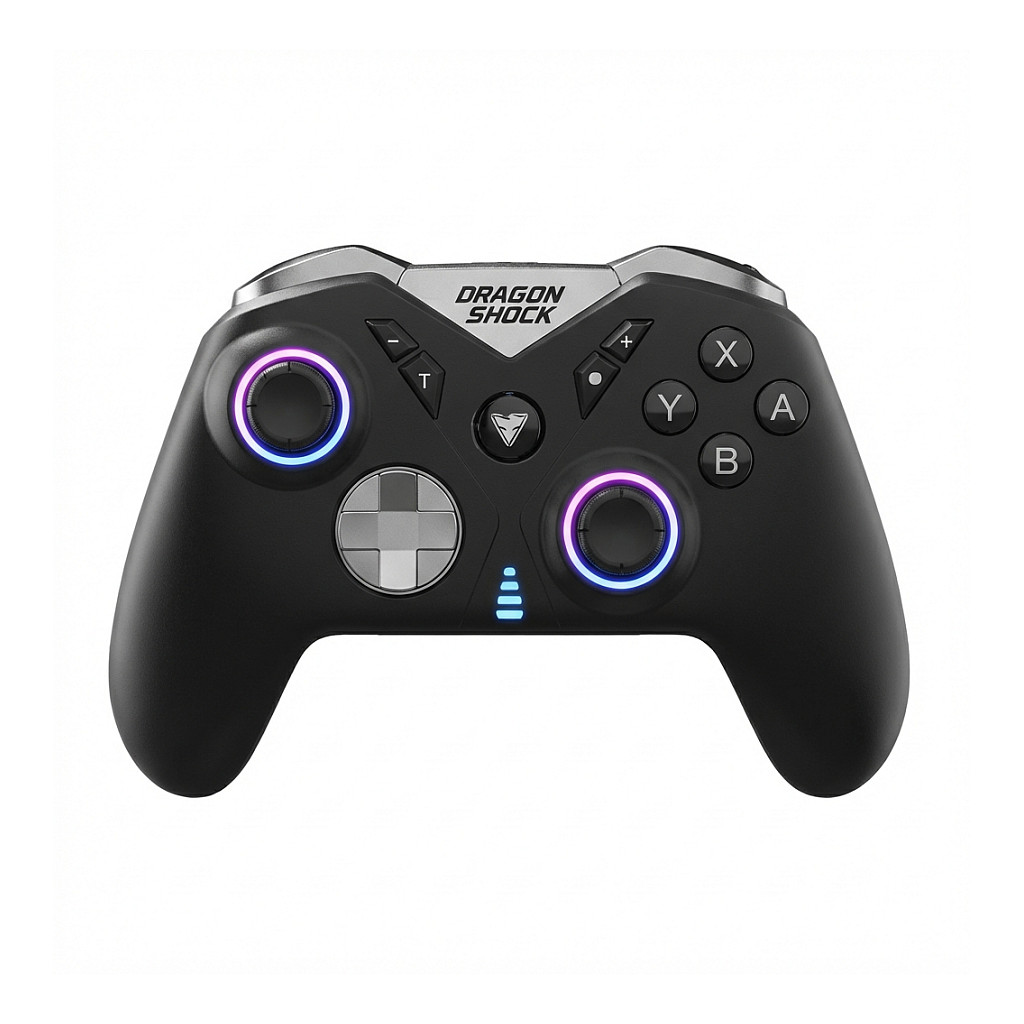 Kontroller për Nintendo Dragonshock Nebula Ultimate Wireless – Zezë