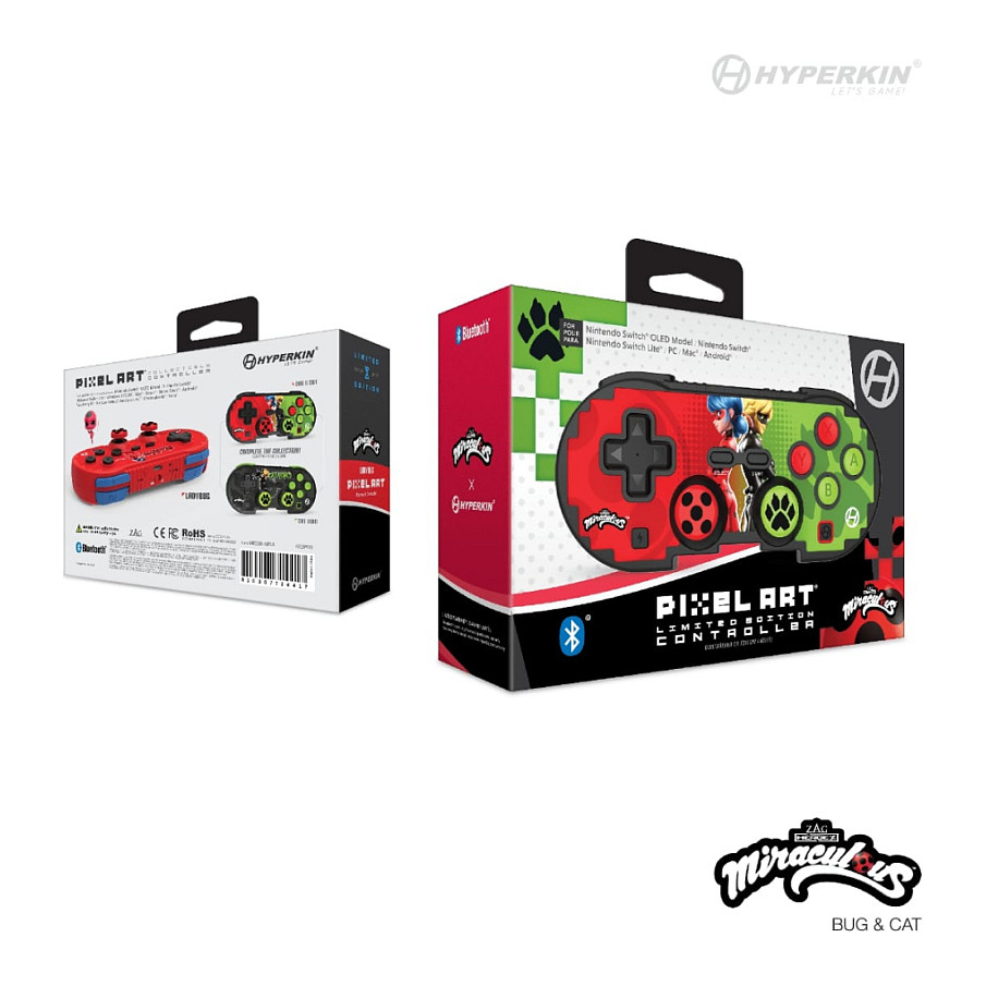 Kontroller Nintendo Hyperkin Miraculous Wireless Bug & Cat - Figura 3