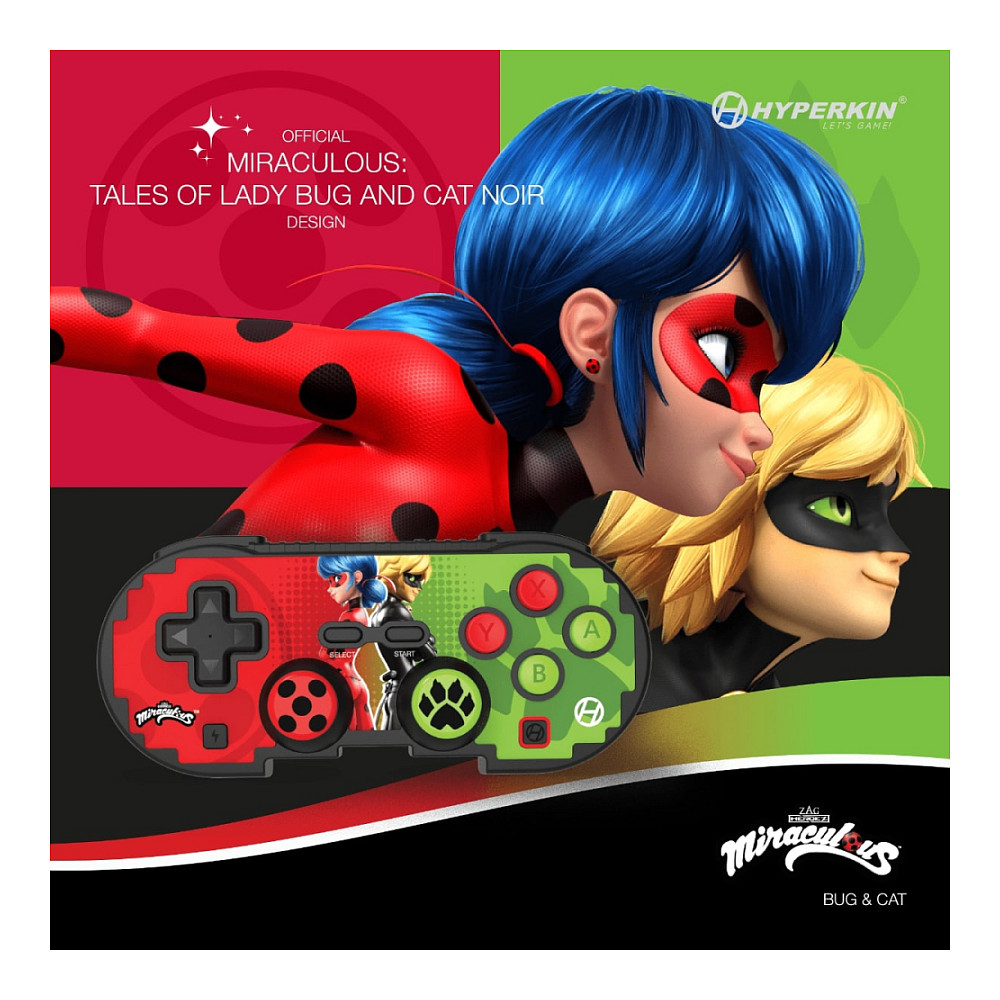 Kontroller Nintendo Hyperkin Miraculous Wireless Bug & Cat - Figura 4