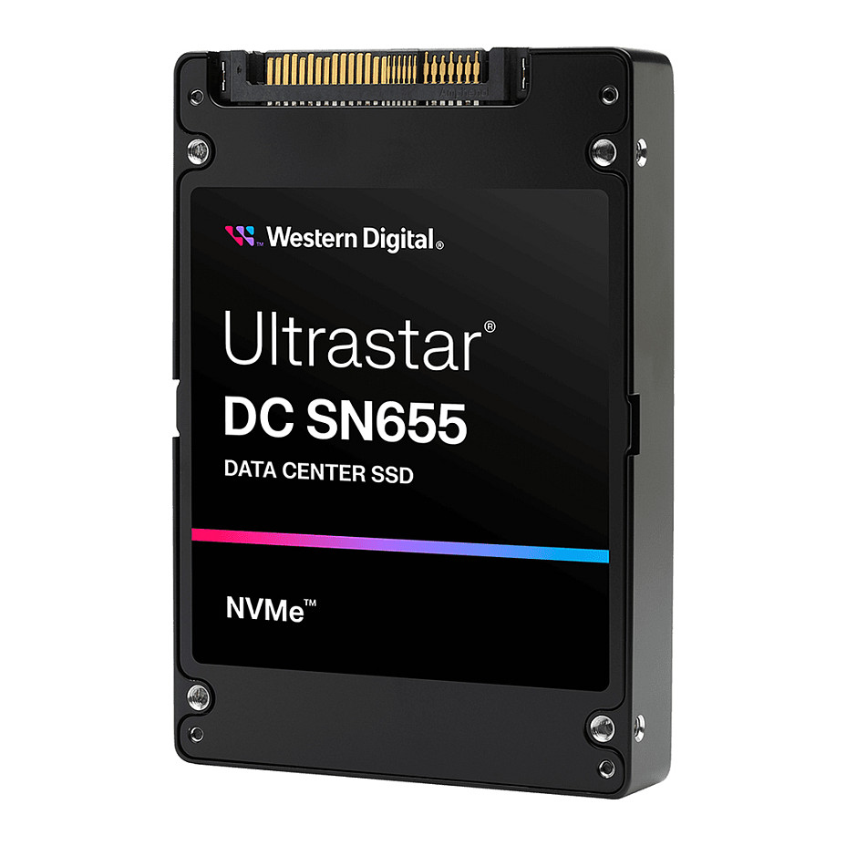 SSD të Brendshëm SanDisk Ultrastar DC SN655 15.36TB / NVMe PCIe Gen4 / U.3 SE