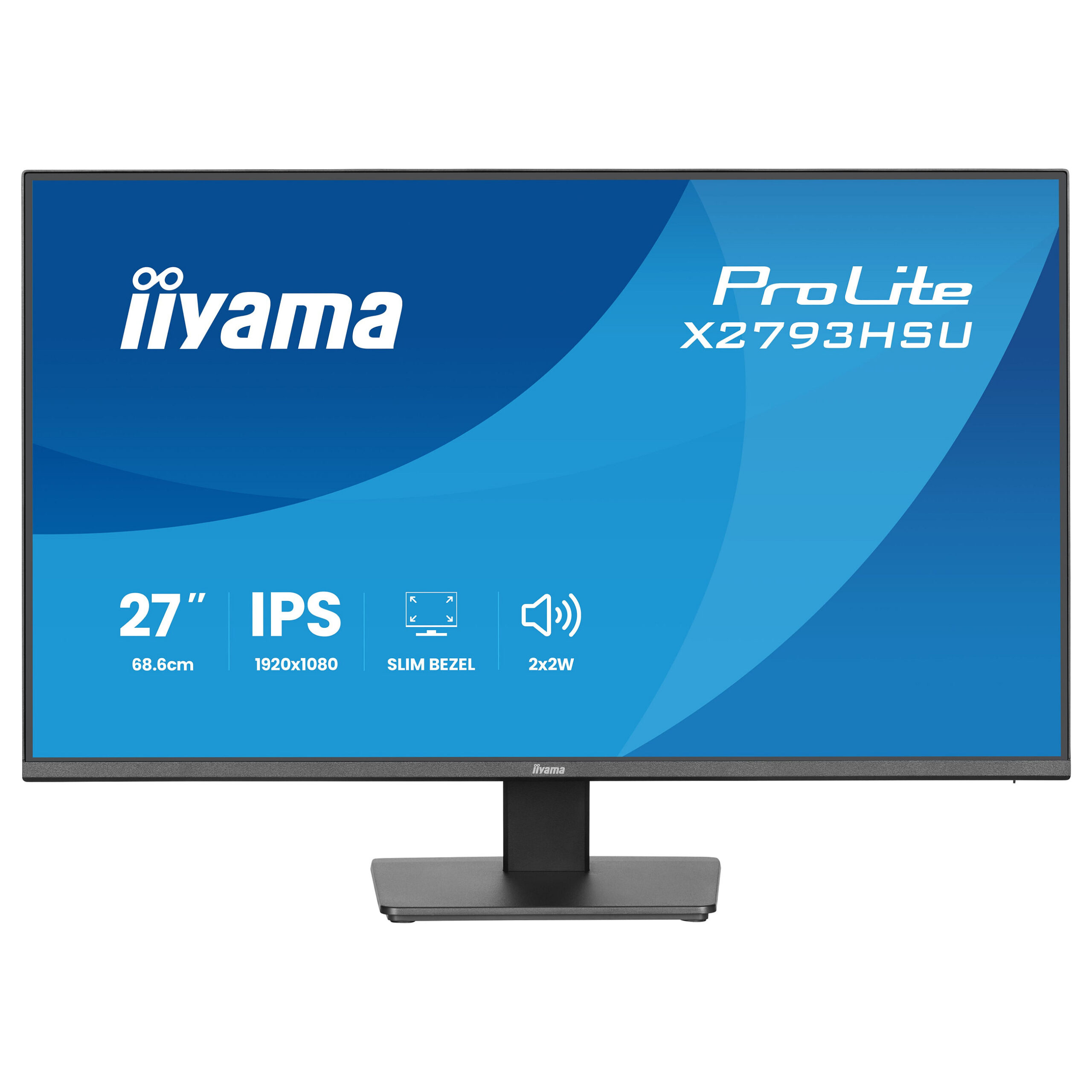 Monitor iiyama ProLite X2793HSU-B1 / 27"/ Full HD IPS LED / 120Hz / 1ms / HDMI+DP - Zezë - Figura 2