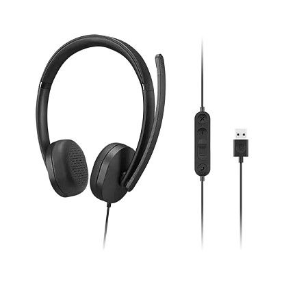Kufje me kabllo Lenovo USB-A Wired Stereo Headset Gen 2 – Zezë - Figura 2