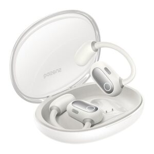 Kufje pa Kabllo Baseus Eli Sport 1 Open-Ear TWS – Bardhë