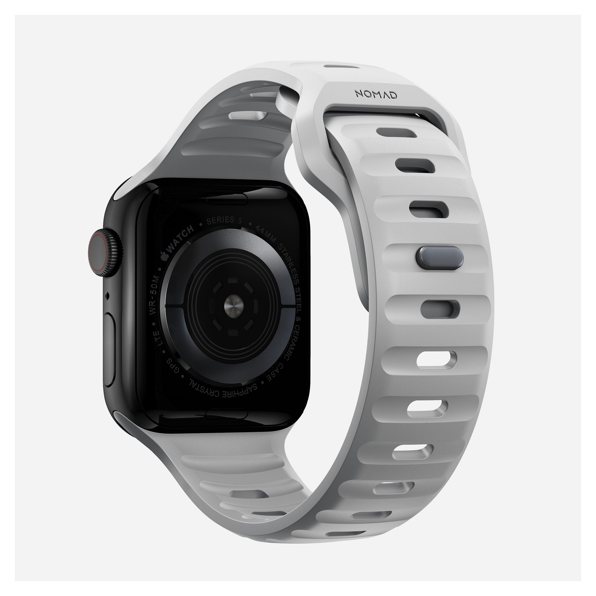 Rripa për ora Nomad Sport Band / 42/44/45/49mm - Gri - Figura 2