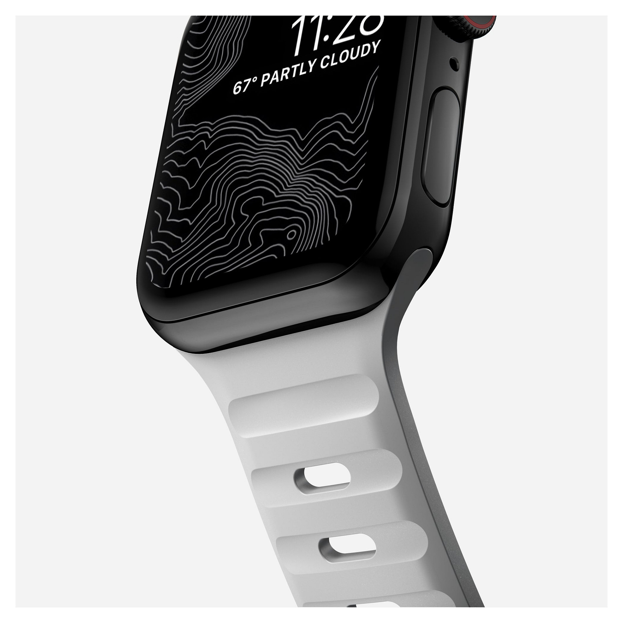 Rripa për ora Nomad Sport Band / 42/44/45/49mm - Gri - Figura 3