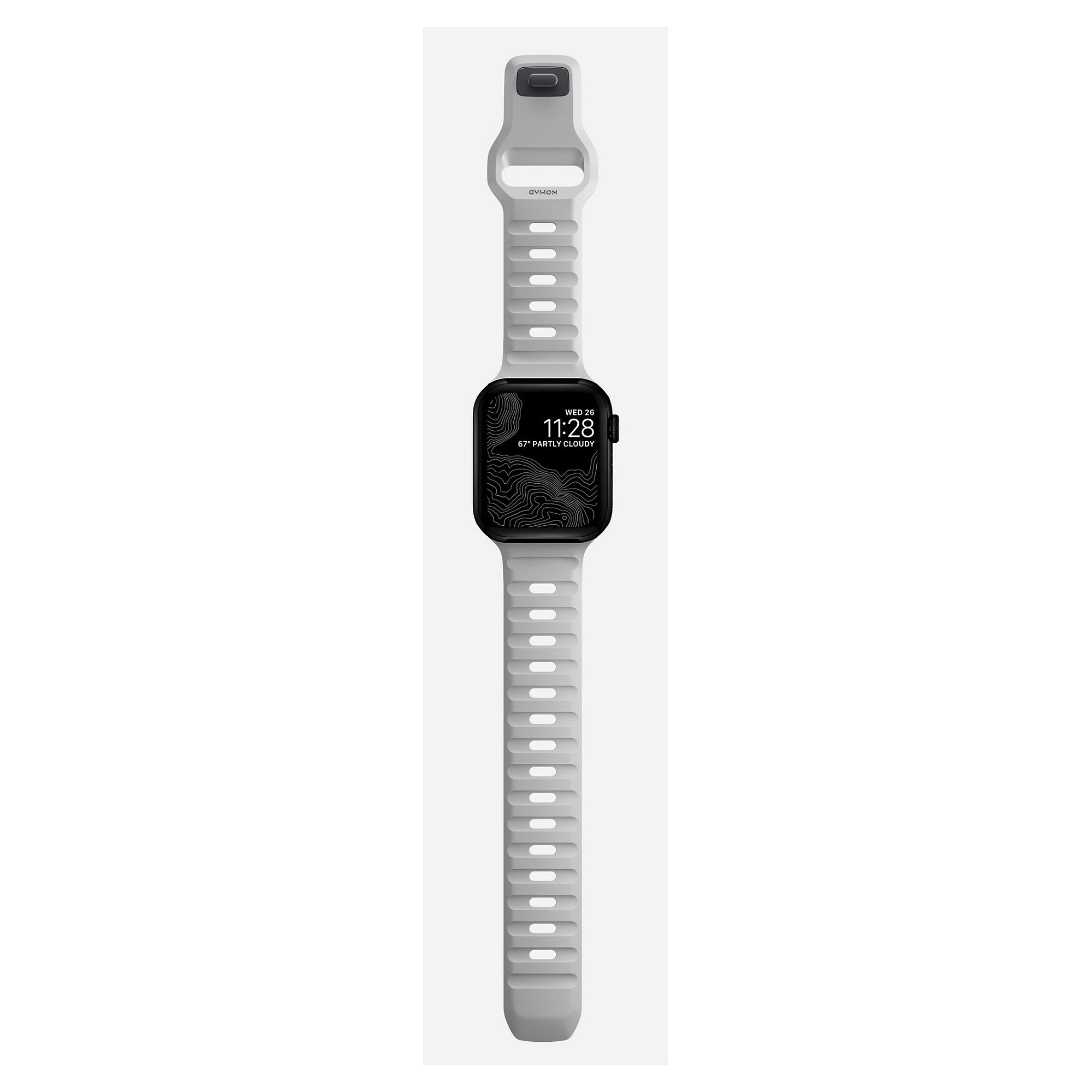 Rripa për ora Nomad Sport Band / 42/44/45/49mm - Gri - Figura 5
