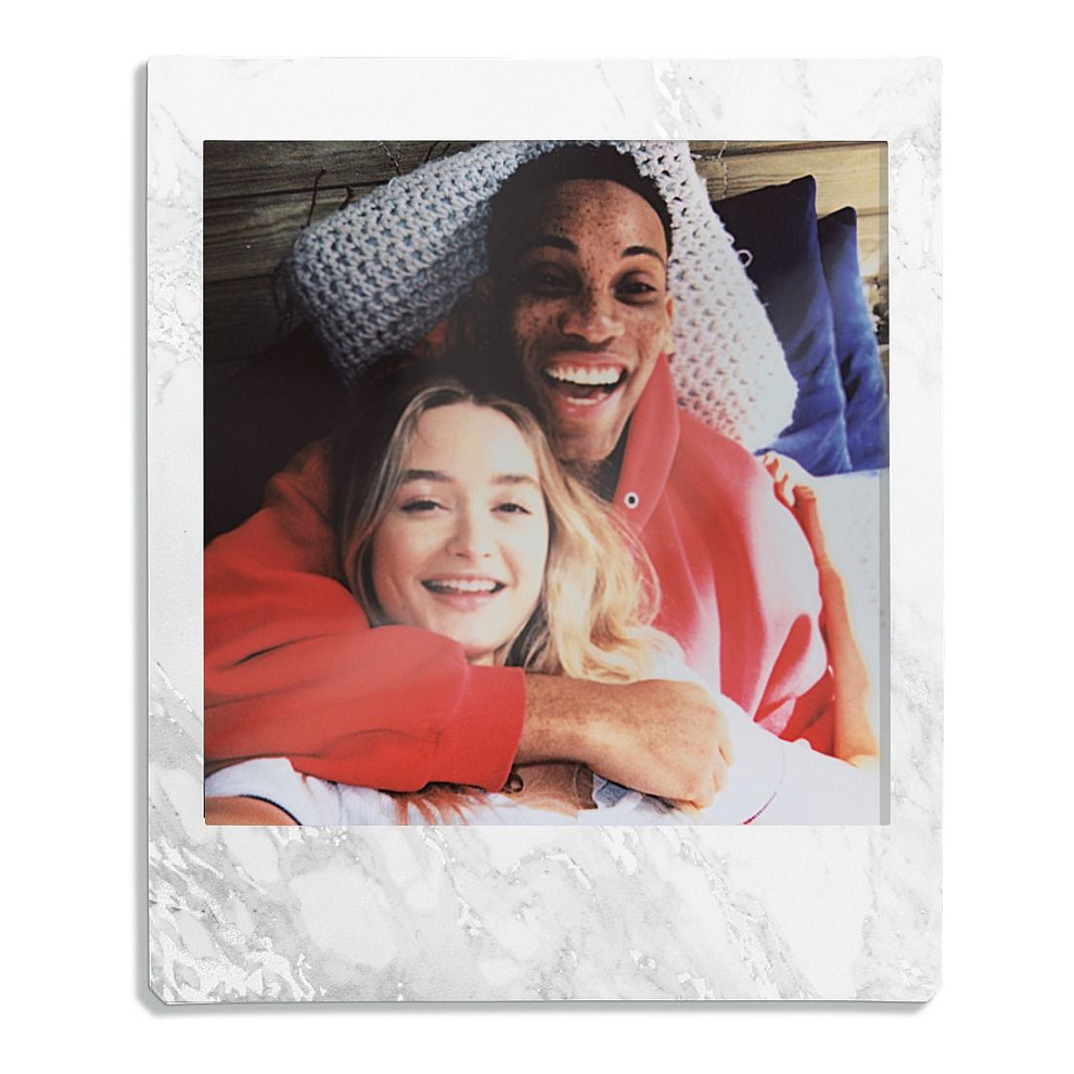 Film Fotografik Fujifilm Instax Square White Marble - Figura 3