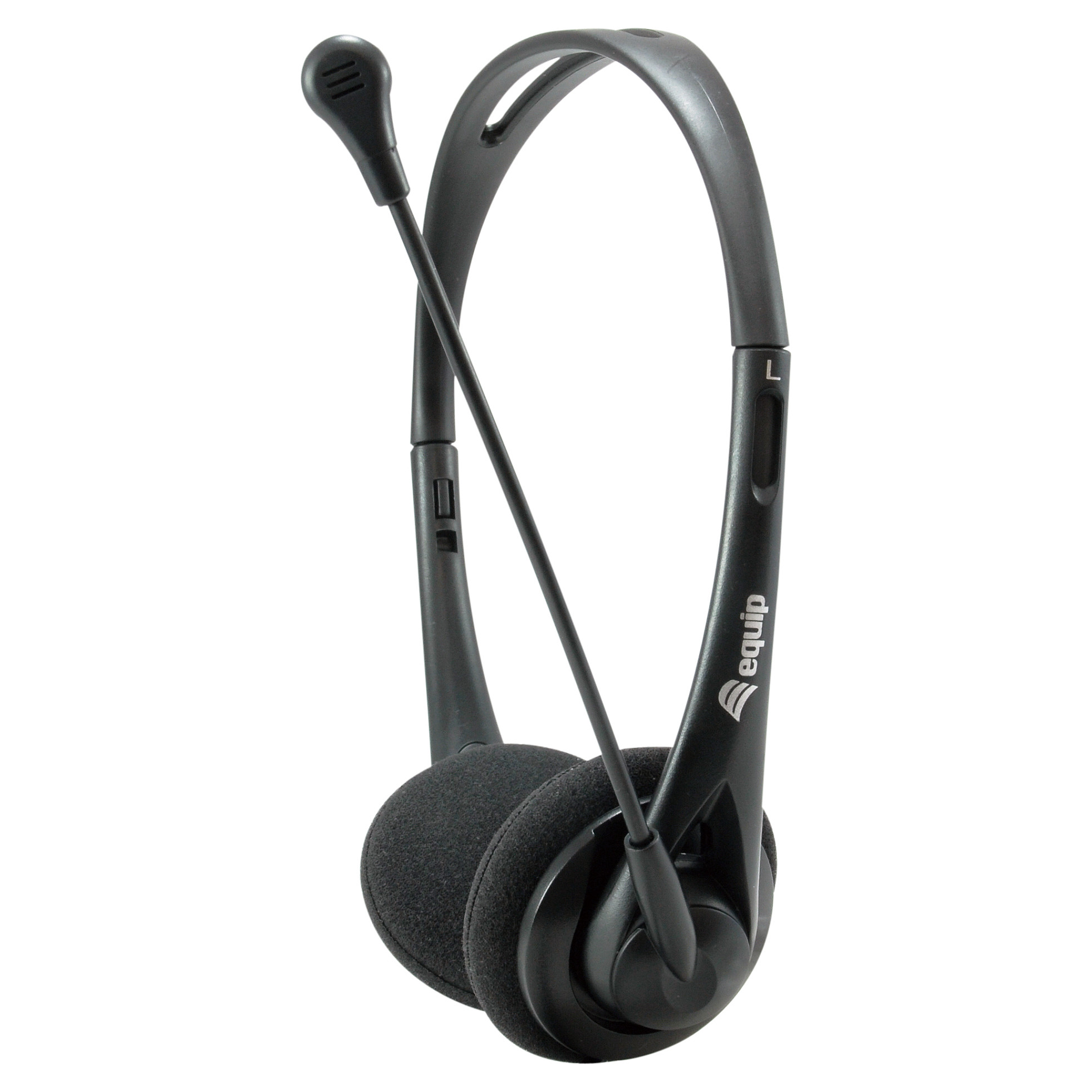 Kufje me kabllo Equip Stereo Headset with Microphone / 2x 3.5 mm / 1.80m – Zezë