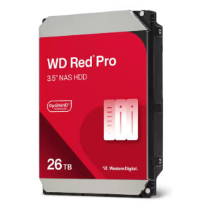 HDD të Brendshëm Western Digital Red Pro 3.5″/ 26TB