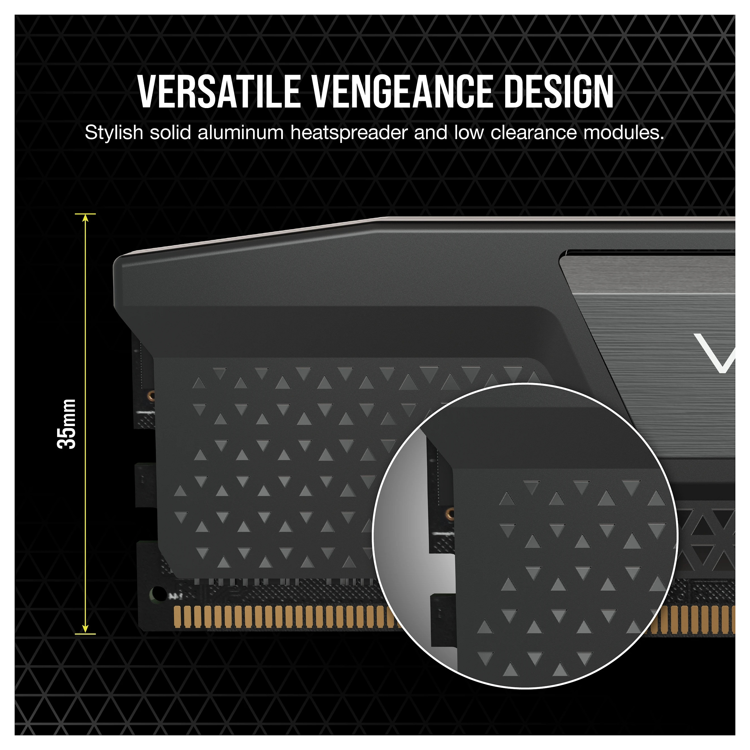 RAM Memorie DDR5 Corsair Vengeance 128GB (4x32) / DIMM 5600 / Quad-Kit / CMK128GX5M4B5600C40 - Figura 3