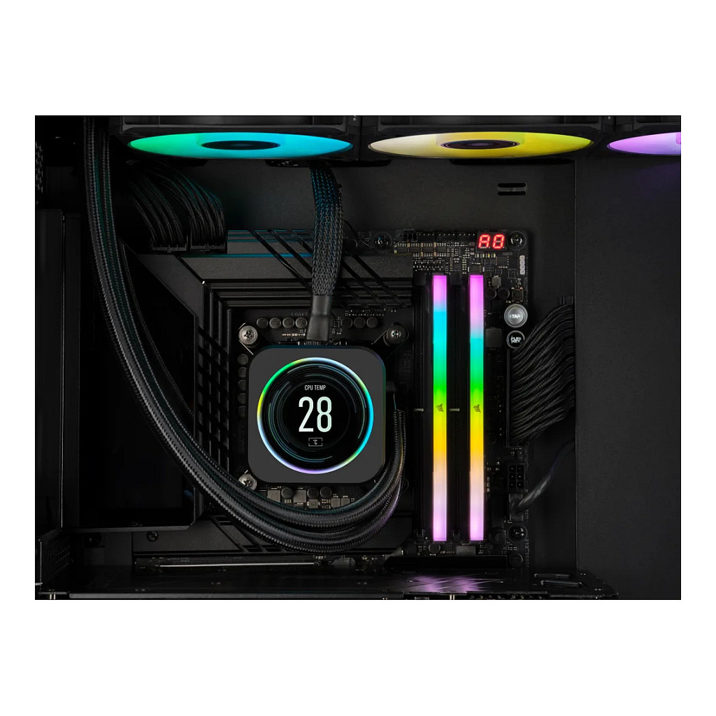 RAM Memorie DDR5 Corsair Vengeance RGB 96GB (2x48) / PC6800 / CL40 / Dual Kit / RGB - Figura 5