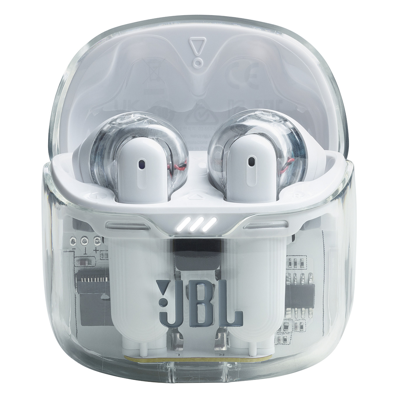 Kufje pa kabllo JBL Tune Flex True Ghost Edition Wireless NC - Bardhë - Figura 4