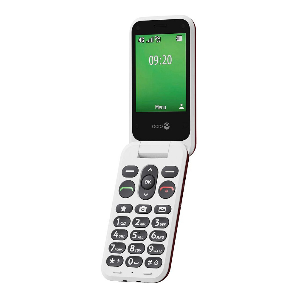 Telefon i thjeshtë Doro Leva E22 LTE – Kuqe - Figura 4