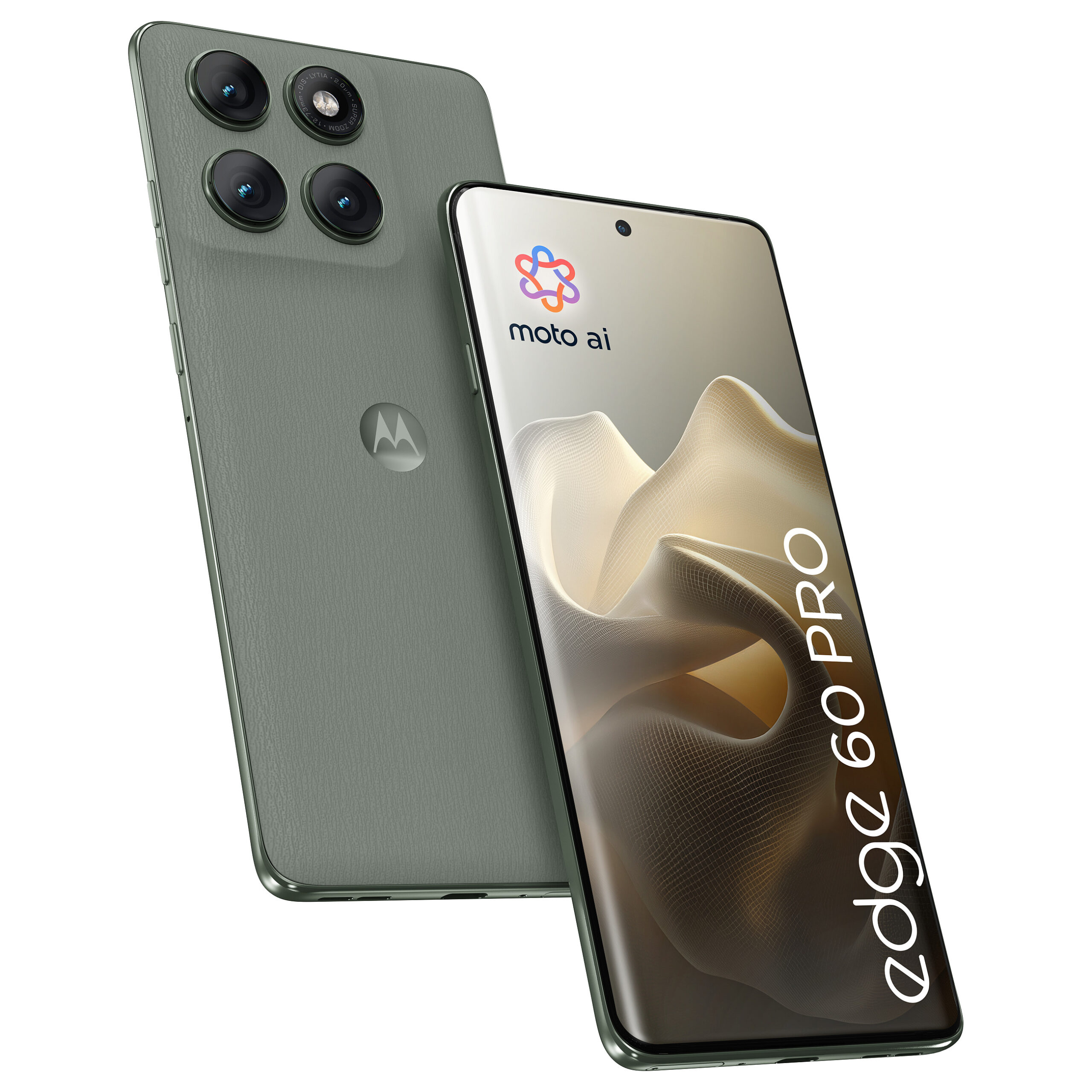 Telefon Motorola Moto Edge 60 Pro 5G / 8GB / 256GB - Gjelbër / Gri