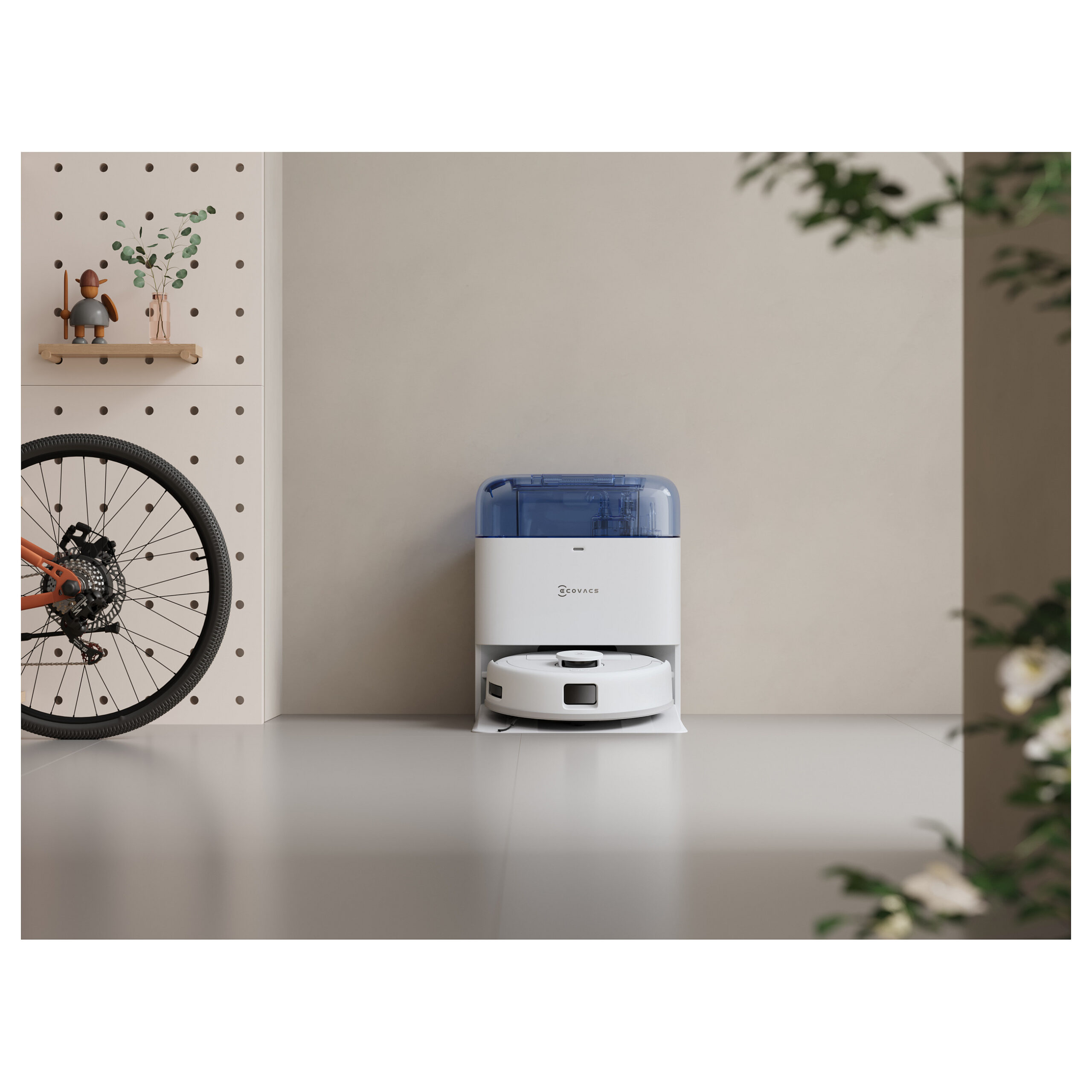 Fshesë Robotike DEEBOT MINI – Bardhë / Blu - Figura 3
