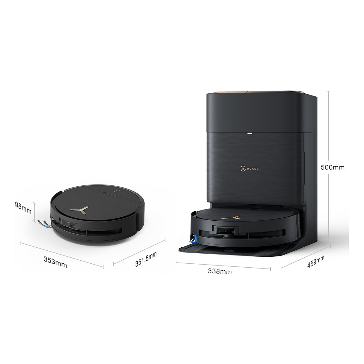 Fshesë Robotike Deebot X9 PRO OMNI – Zezë - Figura 3