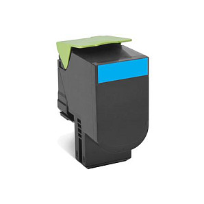 Toner Lexmark 802XCE / 4.000 faqe – Blu