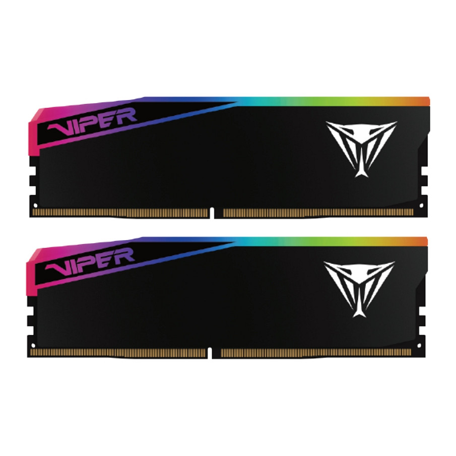 RAM Memorie DDR5 Patriot Viper Elite 96GB (2x48) / PC6400 / CL32 / Ultra RGB / Dual Channel / Gaming - Zezë