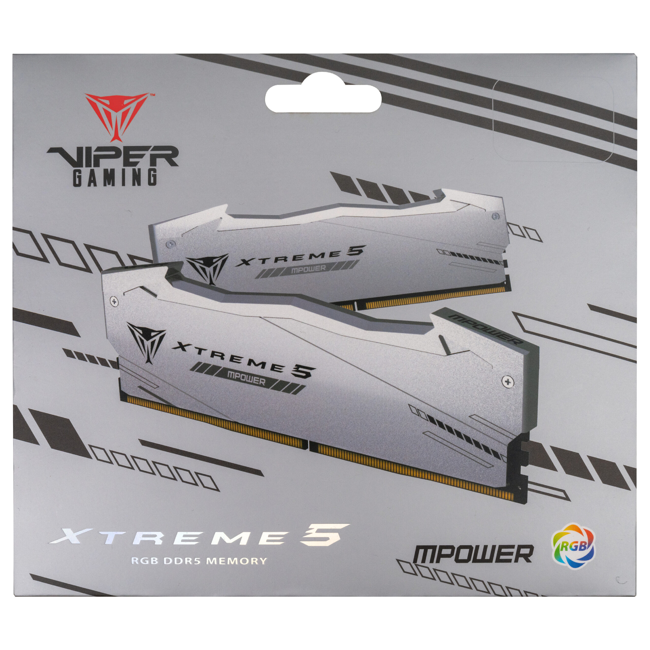 RAM Memorie DDR5 Patriot Memory Viper XTREME 5 Mpower RGB 48GB(2x24GB) 6400MHz CL30 - Figura 3