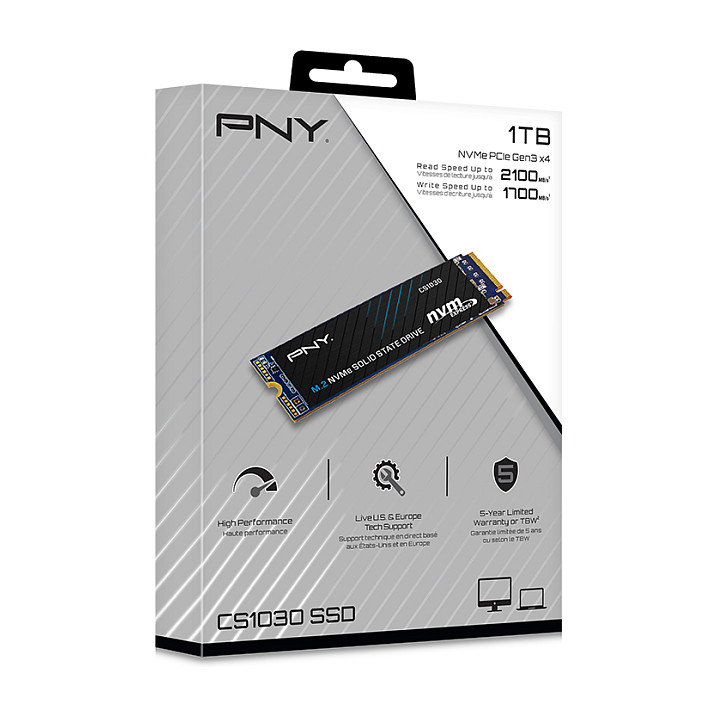 SSD të Brendshme PNY CS1030 M280CS1030-1TB-RB / M.2 2280 / 1TB / NVMe - Figura 2