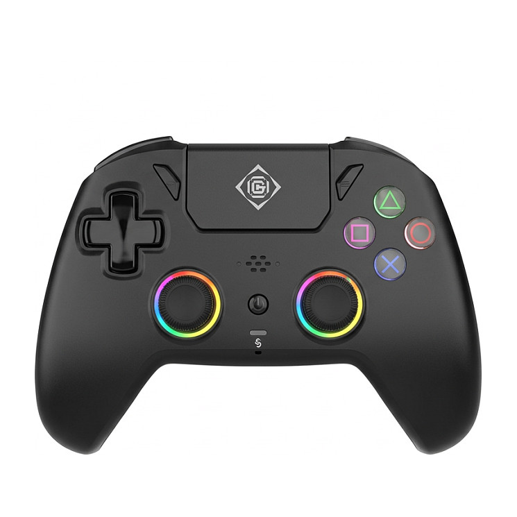 Kontroller për Sony Deltaco PS5 Wireless RGB Hall‑Effect – Zezë