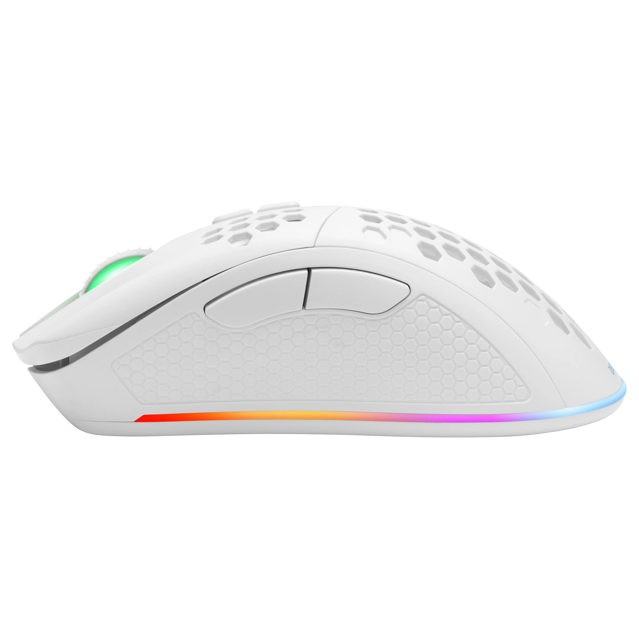 Maus Gaming Deltaco / USB / RGB – Bardhë - Figura 3