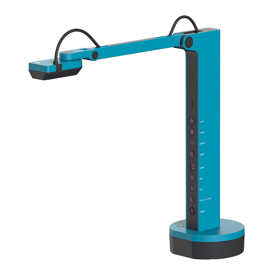 Kamerë Visualiser IPEVO VZ‑X (8MP) HDMI/USB – Zezë / Blu - Figura 2
