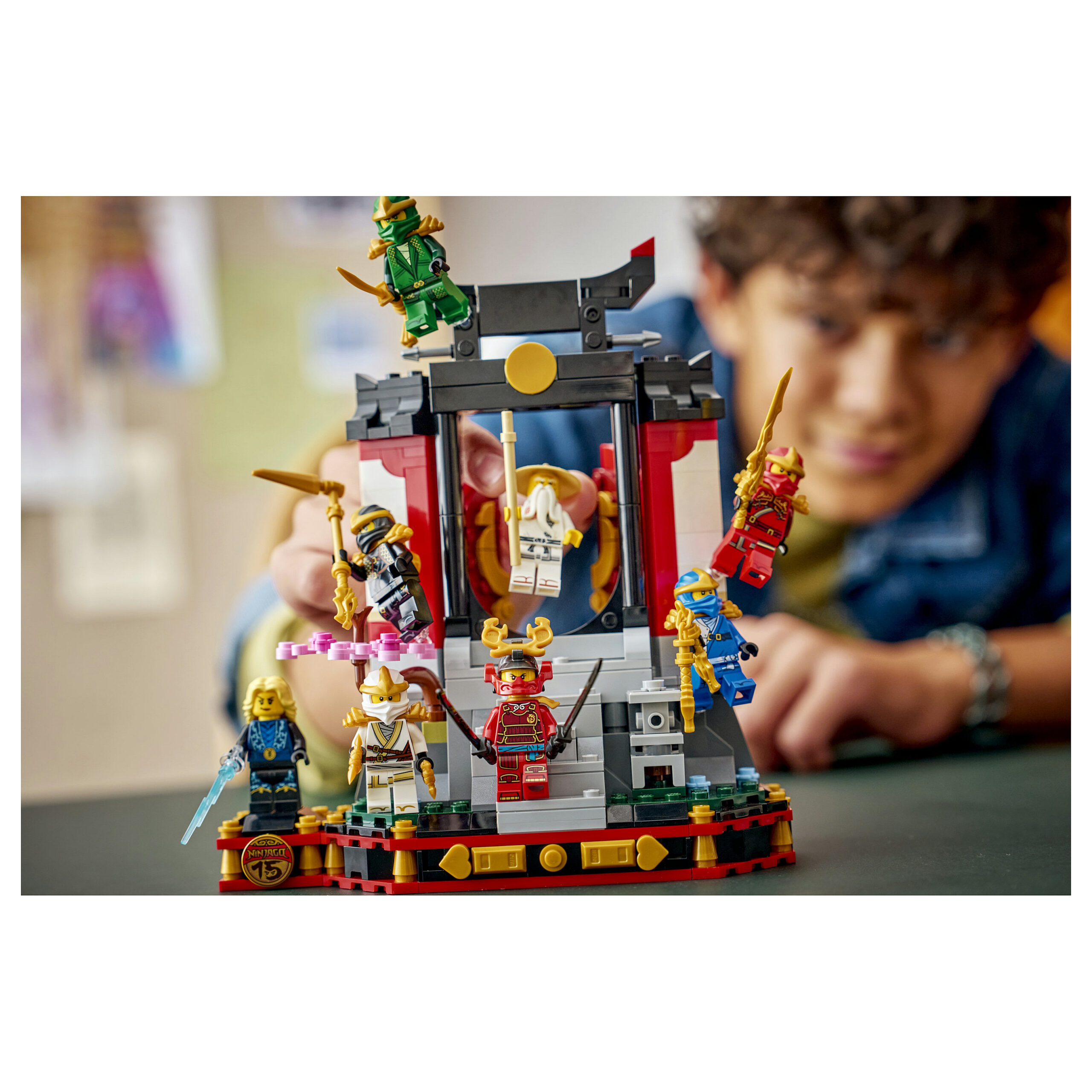 LEGO Ninjago 15th Anniversary: Ninja Display Characters 71866 - Figura 3
